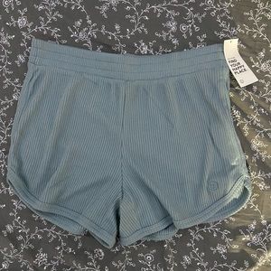 Hollister Gilly Hicks Cozy Ribbed Shorts